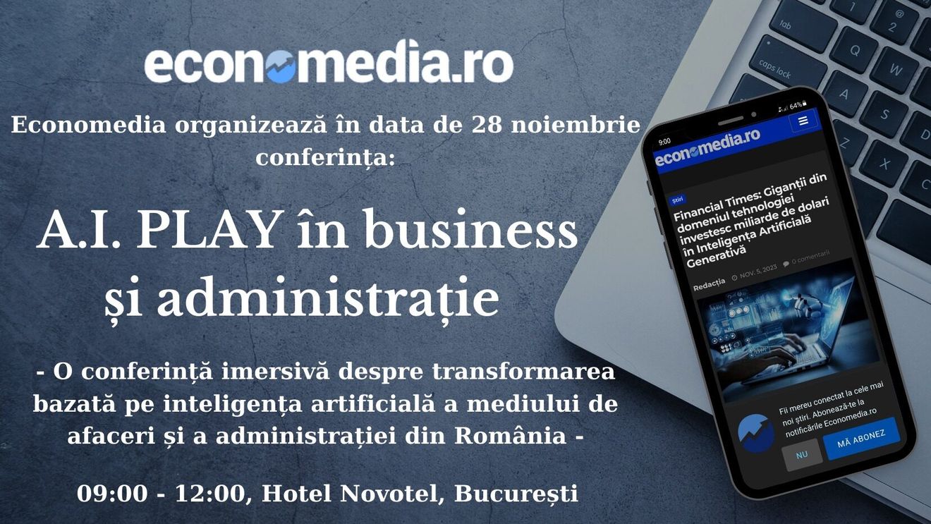 Economedia Conference: A.I. PLAY in business and administration