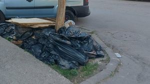 Amendă de 30 de mii de lei pentru un reșițean care s-a dus în Timișoara să-și arunce gunoiul / 25 de saci cu deșeuri rezultate de la amenajarea unui apartament