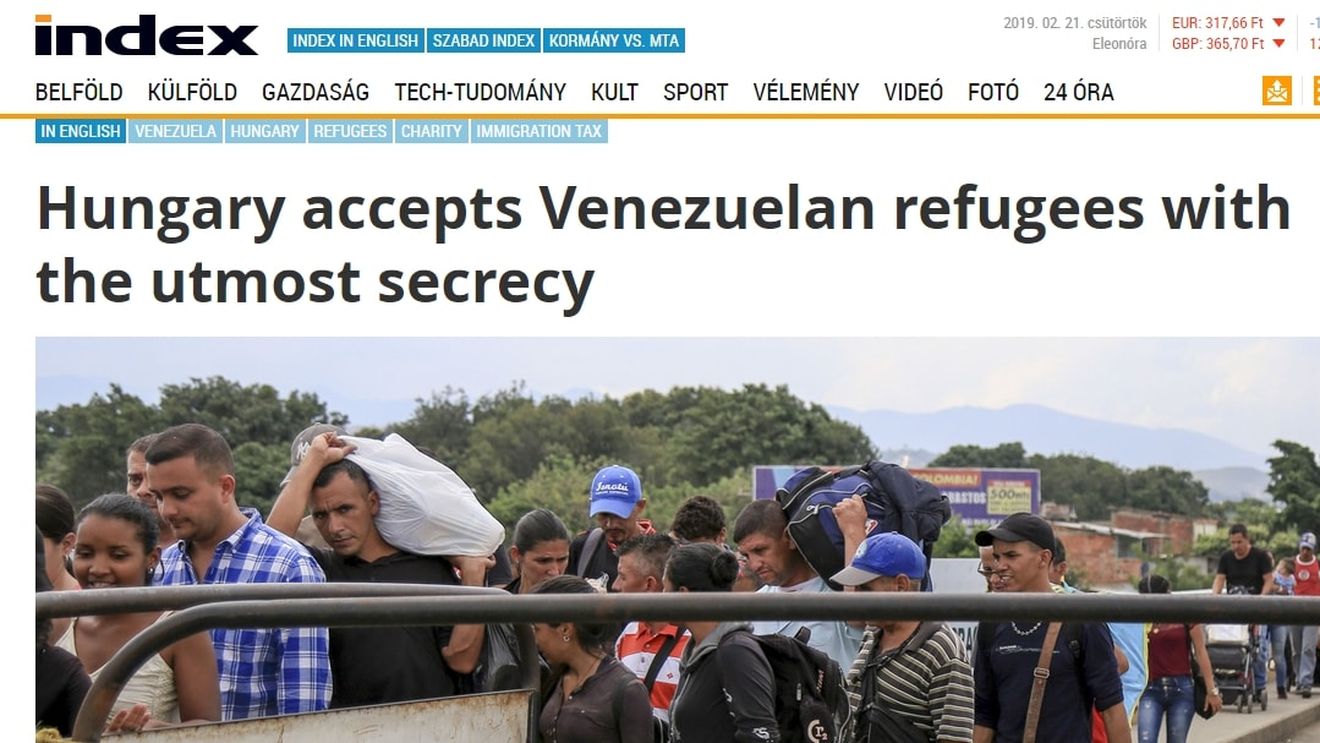 Guvernul maghiar al lui Viktor Orban primește în secret refugiați din Venezuela, deși în ultimii ani s-a poziționat public împotriva acceptării de migranți în Ungaria