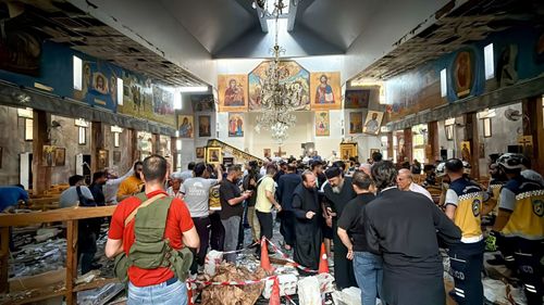 UPDATE 22 de morți și 63 de răniți în urma atentatului sinucigaş al Statului Islamic de la o biserică greco-ortodoxă din Damasc