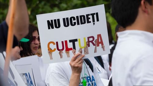 Sindicaliștii din Cultură și Presă protestează timp de două săptămâni, începând de pe 15 ianuarie, Ziua Culturii Naționale și Ziua Mihai Eminescu