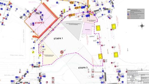 VIDEO Începe șantierul pentru refacerea planșeului Unirii: în ce zone nu se poate circula și care sunt rutele alternative