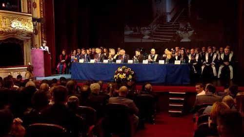 Studenții acuză propagandă religioasă și îndemn la referendum în discursul președintelui Senatului Universității din Oradea