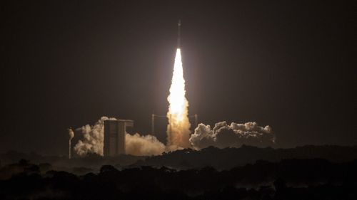 Satelitul europeano-chinez SMILE, lansat pe orbită cu o rachetă Vega C