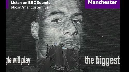 Pictura murală a jucătorulu Marcus Rashford a fost vandalizată după înfrângerea Angliei la Euro 2020