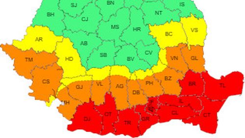 Sudul, sud-estul și Capitala rămân în cod roșu de caniculă și joi / Temperaturilor vor atinge 41 de grade