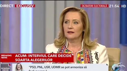Elena Lasconi răspunde acuzațiilor cum că ar vrea să impună "dictatura LGBT": "Eu am avut de suferit că mi-am arătat credința. M-am născut creștin-ortodoxă. Căsătoria pentru mine este între o femeie și un bărbat / E o manipulare rusească, e dovedită"