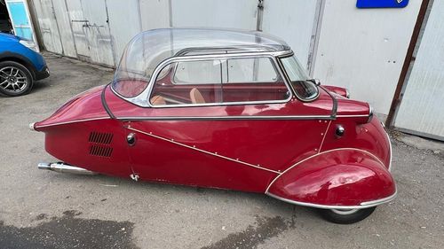 FOTO Un Messerschmitt KR175, adus la înmatriculare la RAR / ”O legendă a autovehiculelor pe trei roți” / Valoarea pe piață este între 20 și 60 de mii de euro