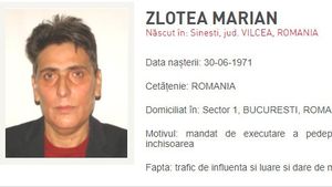 Marian Zlotea, condamnat la 8 ani și jumătate de închisoare, a fost dat în urmărire