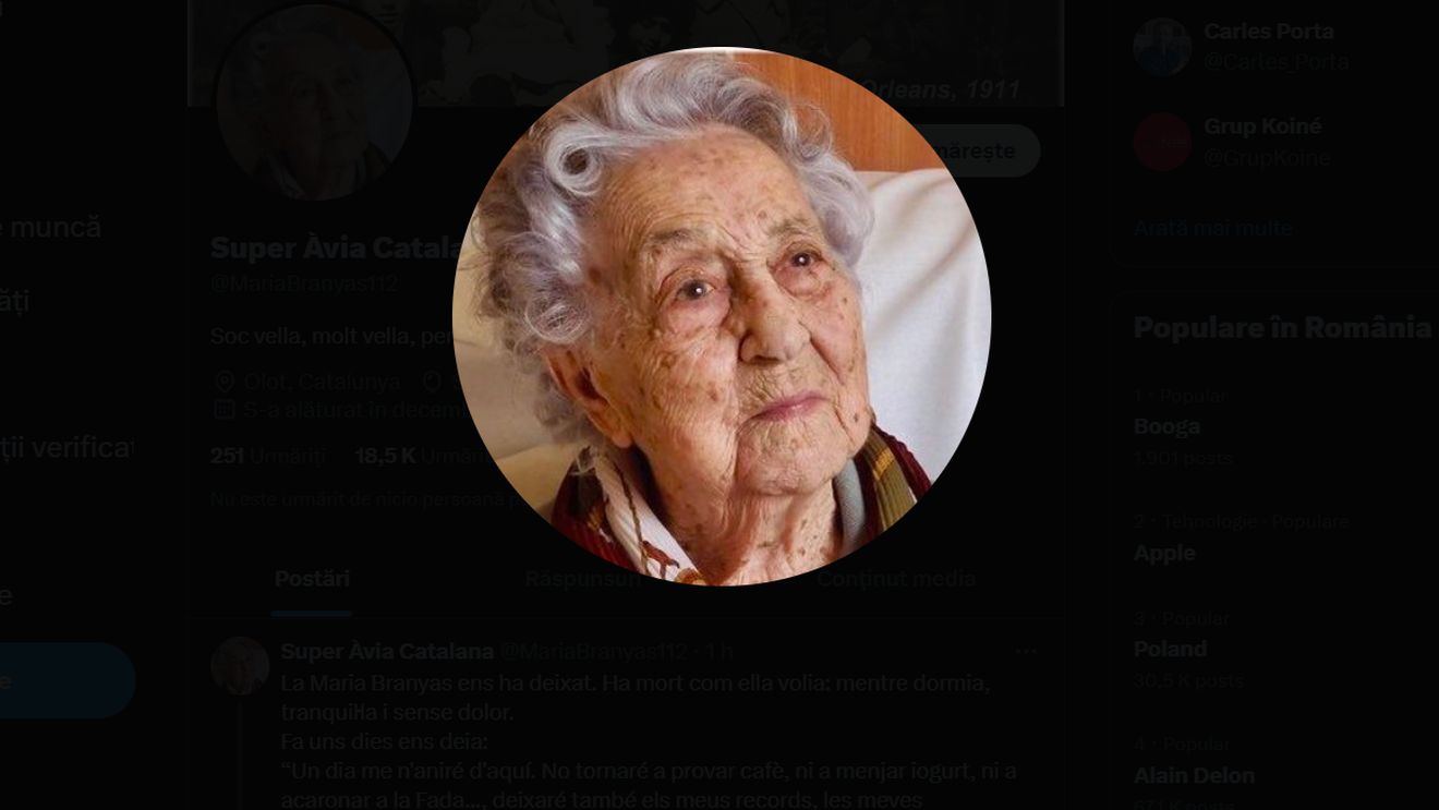 Femeia considerată a fi cea mai bătrână persoană din lume a murit la vârsta de 117 ani, anunță familia sa
