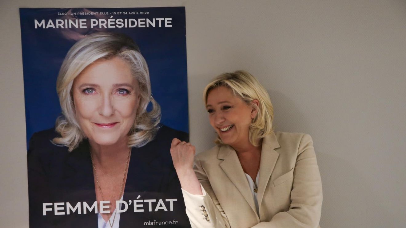 Franța: Marine Le Pen și-ar îmbunătăți considerabil scorul dacă alegerile prezidențiale ar avea loc mâine (sondaje)
