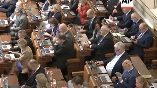 Cehia: Parlamentul a adoptat o moțiune care califică actuala administrație rusă drept „teroristă”