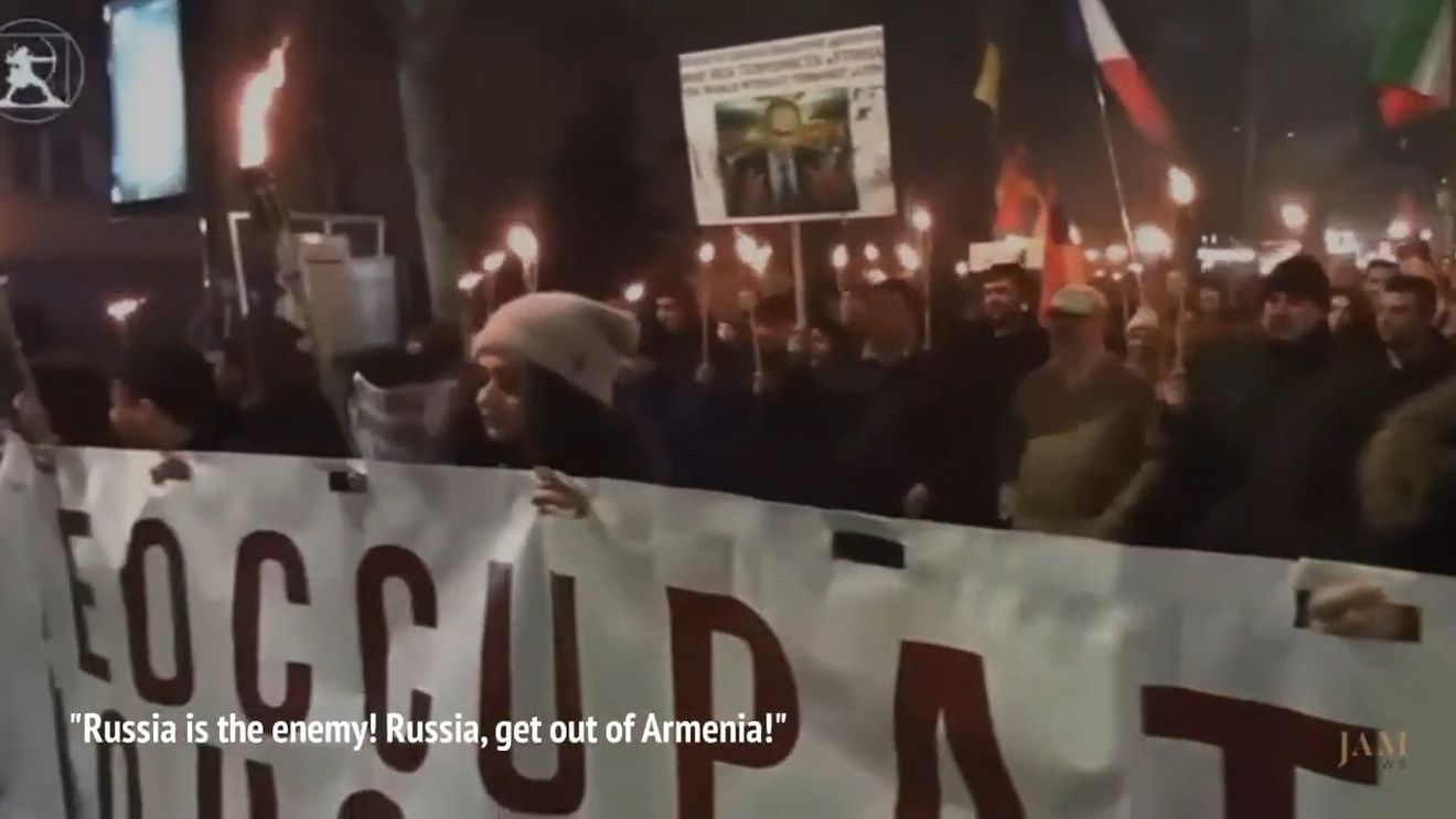 Sentimentul anti-rusesc se amplifică în Armenia, un aliat tradițional al Moscovei în Caucaz