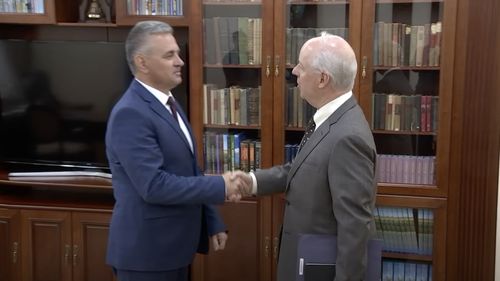 Ultima vizită a ambasadorului american Logsdon în regiunea transnistreană. Krasnoselski i-a mulțumit pentru ajutorul în „interacțiunea cu SUA”