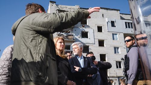 Președinții din Cehia și Slovacia, în vizită comună la Kiev / Cei doi şefi de stat au prevăzute convorbiri cu Zelenski