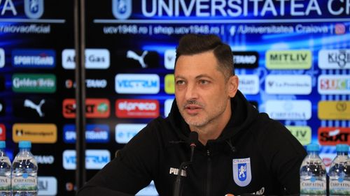 Mirel Rădoi, după caruselul de emoții din Trnava vs. Universitatea Craiova, 4-3: În prima manșă se joacă fotbal, în a doua te califici