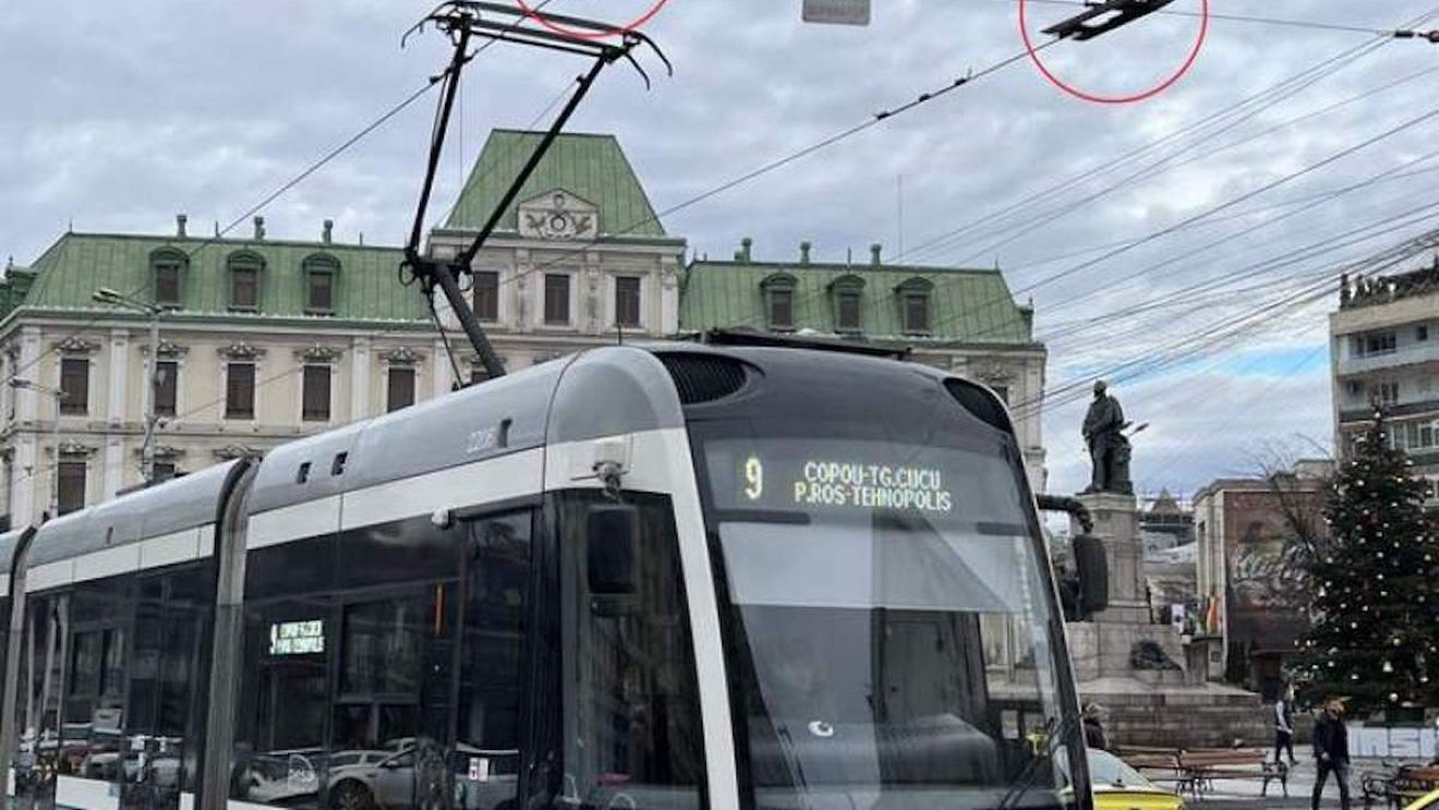 Primăria Iași demarează licitația pentru reabilitarea liniilor de tramvai între Piața Eminescu și Copou, contract estimat la 58,34 milioane de lei, fără TVA