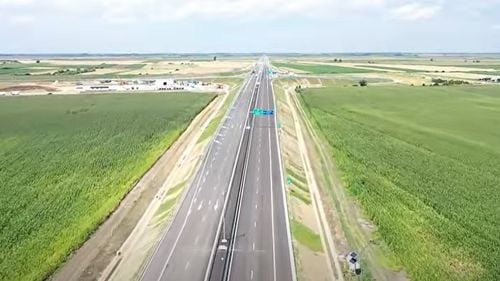 VIDEO Primul tronson de autostradă finalizat în acest an se inaugurează pe 4 septembrie: Lotul Biharia-Borș, de la granița cu Ungaria, cu o lungime de doar 5 km