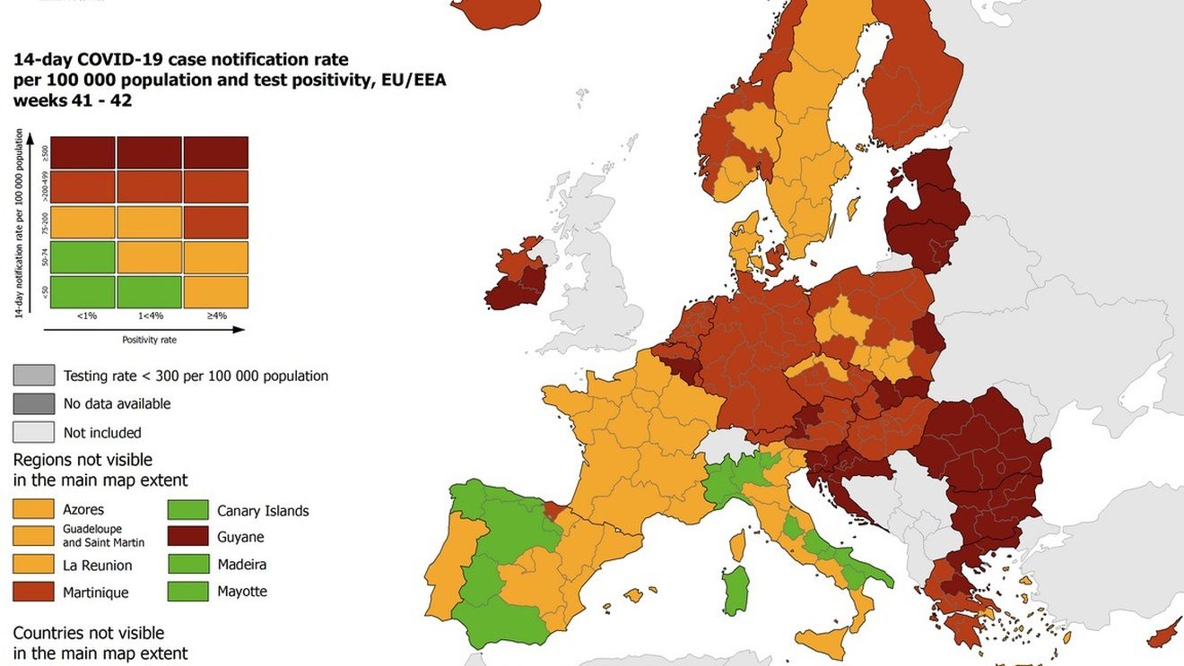 Centrul European pentru Controlul Bolilor (ECDC) prognozează creșterea numărului de cazuri COVID și a deceselor în România și pentru săptămâna viitoare