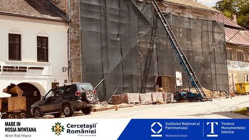 Au început lucrările la Casa 324 din Roşia Montană, monument istoric care va fi transformat în centrul pentru copii și tineri, anunță Ministerul Culturii