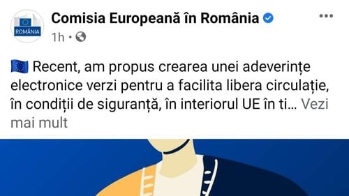 Reprezentanța Comisiei Europene în România se inspiră din imaginile virale cu banii lui Marcel Ciolacu pentru a promova cerificatul electronic de circulație