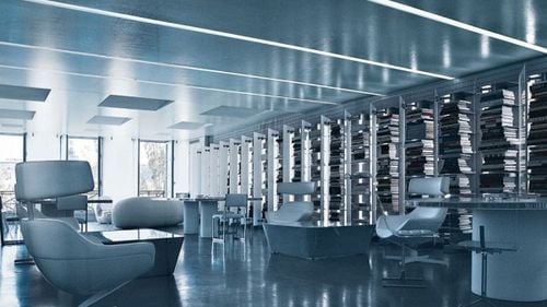 Apartamentul lui Karl Lagerfeld a fost vândut pentru 10 milioane de euro / Situat în inima Parisului istoric, cu vedere la Sena și la Muzeul Luvru, apartamentul a fost complet refăcut în stil futurist