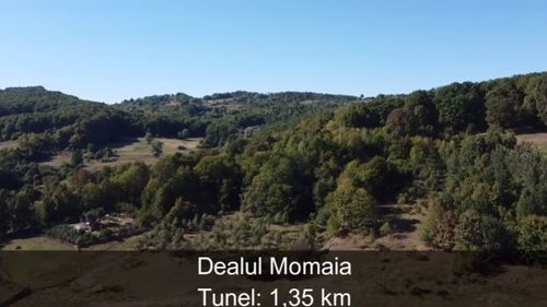 VIDEO Filmare aeriană de pe traseul viitoarei autostrăzi Sibiu - Pitești, tronsonul 4