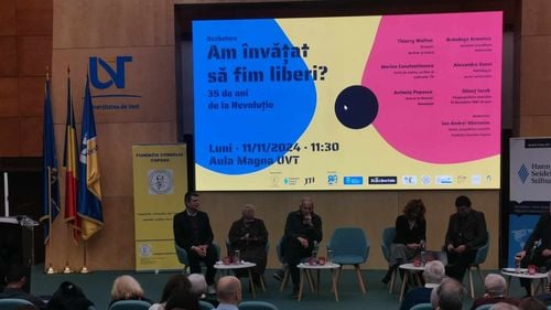 Istoricul francez Thierry Wolton, la Timișoara: Sunteți cu adevărat singurii care ați avut o revoluție confiscată / Ceea ce s-a întâmplat în România este singura revoluție a lui Gorbaciov care a reușit