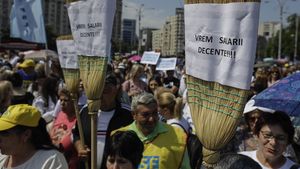 LIVE Circa 15.000 de participanți la mitingul profesorilor / Sute de elevi s-au alăturat protestului / „România, trezește-te! Fără educație moare orice nație!” / Greva generală din școli continuă / Nou protest marți, la Cotroceni