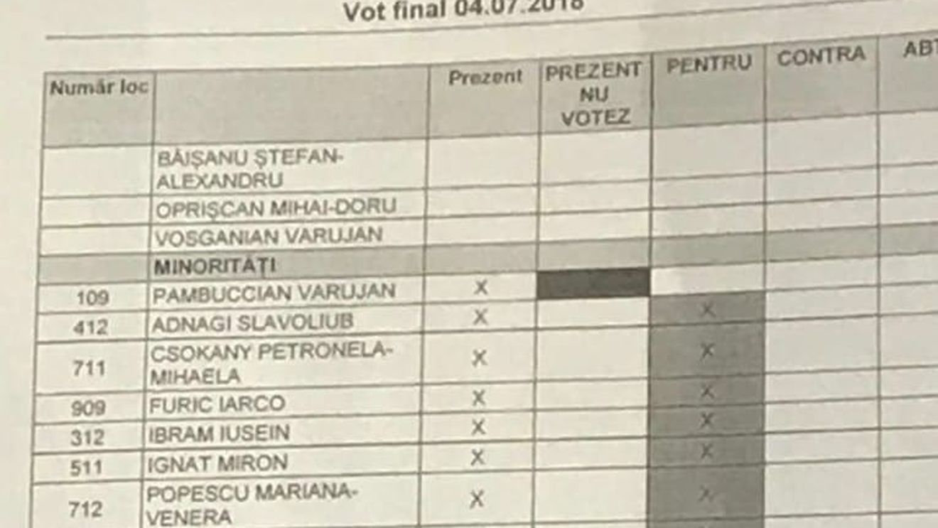Câţi bani primesc minorităţile ai căror deputați au votat Codul penal