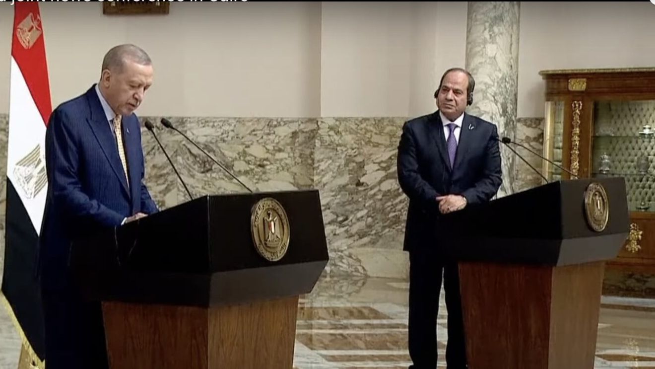 Erdogan, întâlnire cu președintele Egiptului, după mai mult de un deceniu de relaţii tensionate: Am căzut de acord asupra importanţei încetării imediate a focului în Fâşie şi a obţinerii calmului în Cisiordania