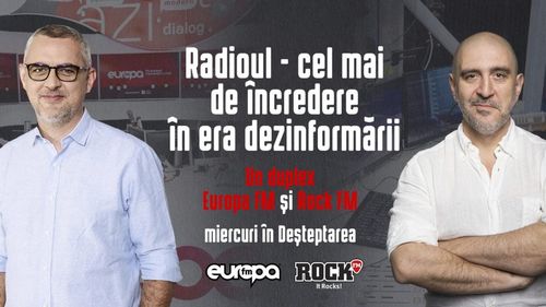 VIDEO Despre puterea radioului, într-un duplex Europa FM și Rock FM, în Deșteptarea și Morning Glory