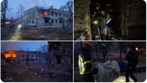 Imaginile disperării. Dezastrul lăsat în urmă de rachetele rusești în Ucraina