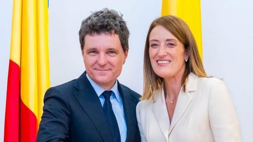 Roberta Metsola, mesaj după întâlnirea informală cu preşedintele ales Nicuşor Dan