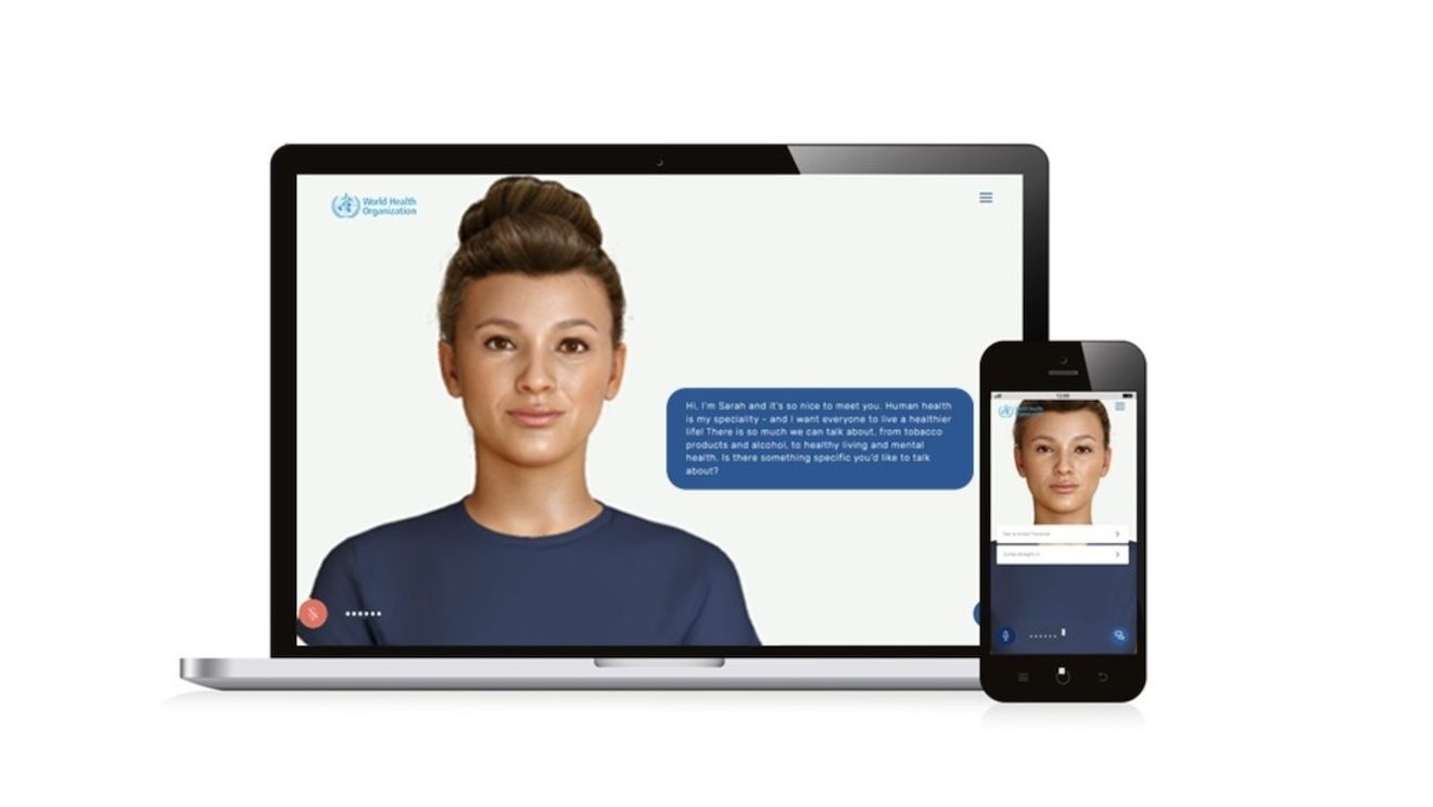 Faceți cunoștință cu Sarah, noul chatbot virtual al OMS / Are rolul de a promova sănătatea ca un drept pentru toți / ”Viitorul sănătății este digital”