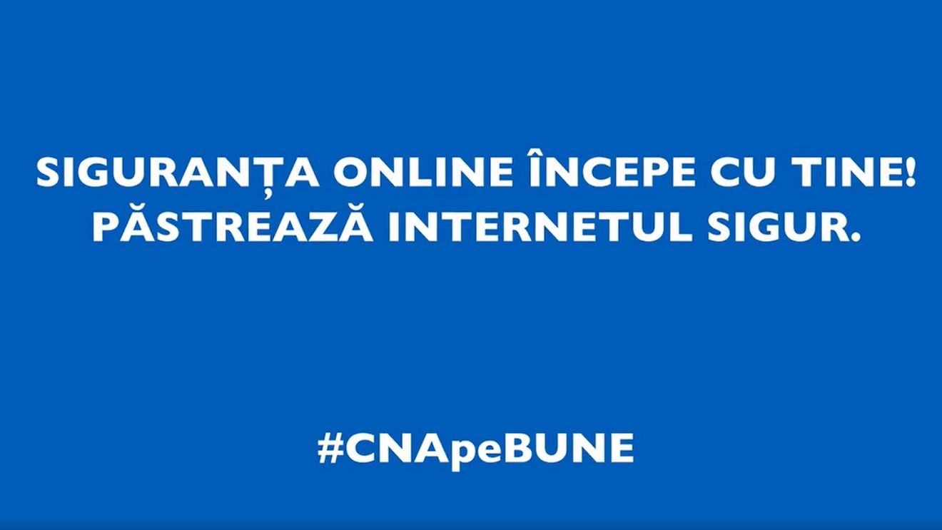 VIDEO Consiliul Național al Audiovizualului lansează o campanie publică pentru combaterea conținutului ilegal din online