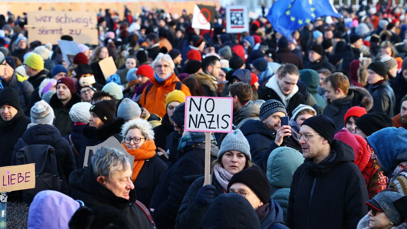 "Afară cu naziștii": Peste un milion de oameni au demonstrat împotriva extremismului de dreapta în Germania