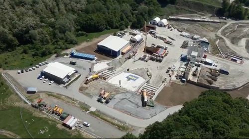 CNAIR: Stadiul de execuţie a lucrărilor pe secţiunea Tigveni - Curtea de Argeş a Autostrăzii A1 Sibiu - Piteşti este de 30%