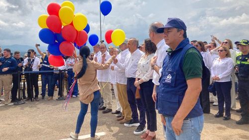 VIDEO: Ultimul post de frontieră între Venezuela şi Columbia a fost redeschis