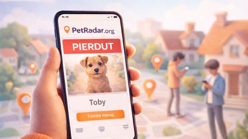 PetRadar.org, platforma globală pentru găsirea animalelor pierdute, este acum disponibilă și în România: Cum schimbă tehnologia felul în care oamenii își caută animalele de companie