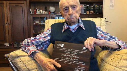 Bucureșteanul Dumitru Comănescu, declarat acum o lună cel mai vârstnic bărbat din lume, a murit la 111 ani și 231 de zile
