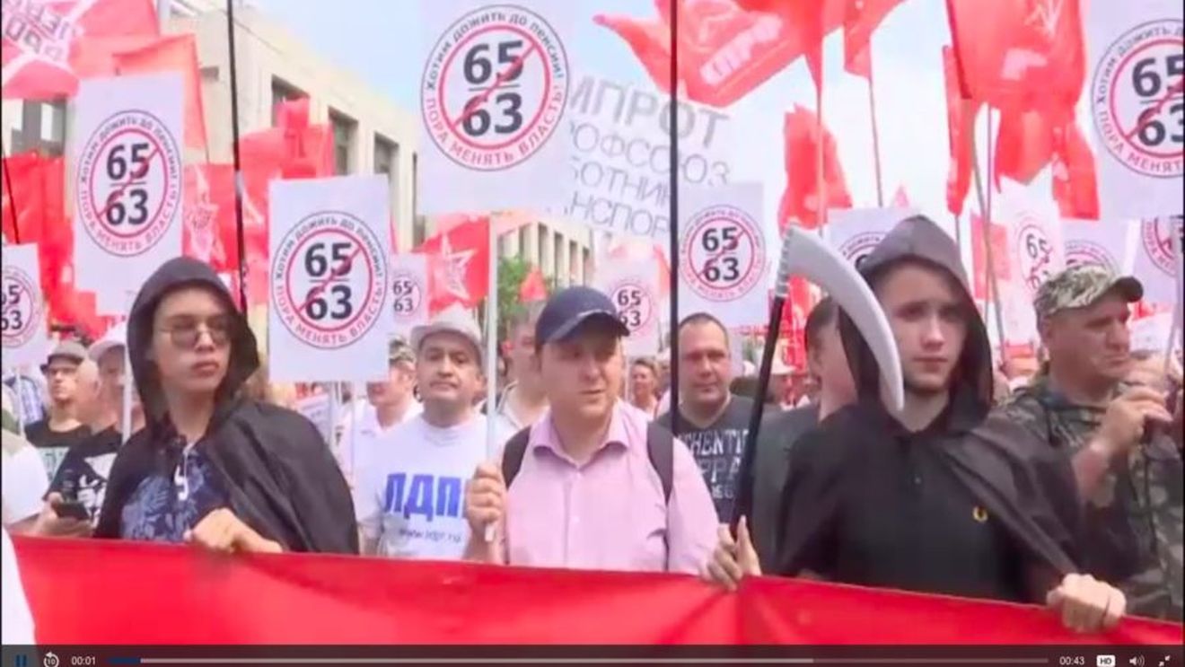 Putin se confruntă cu proteste de amploare după realegerea ca președinte: Zeci de mii de ruși au ieșit pe străzi, nemulțumiți de creșterea vârstei de pensionare