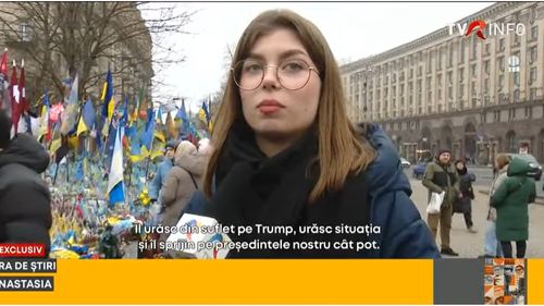 Reportaj TVR Ucrainenii strâng rândurile în spatele lui Zelenski: ”Îl urăsc din tot sufletul pe Trump”, ”Am fi pierdut 100% dacă Zelenski accepta propunerea”, ”O să lupt până o să mor” / Ce spun sondajele despre Zelenski și susținerea internațională după disputa cu Trump