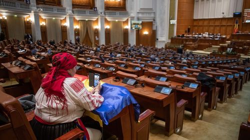 Șoșoacă a urlat în Parlament, numindu-l pe reprezentantul UDMR „trădător de țară”, „nesimțit” / Deputat PNL: „Au fost urlete de neimaginat” / La discursul lui Șoșoacă aproape toți parlamentarii au părăsit ședința