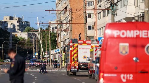 Nicușor Dan și ministrul Apărării, Radu Miruță, merg la Galați / Președintele ar urma să viziteze la spital cele două victime ale dronei rusești care a explodat pe blocul în care locuiau (surse) 