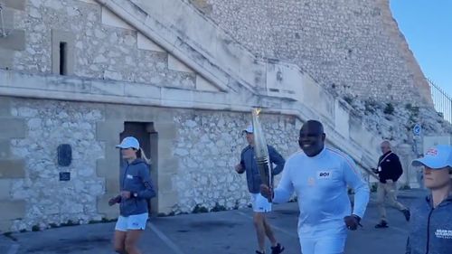 Jocurile Olimpice de la Paris 2024: Ștafeta torței a fost lansată de Basile Boli