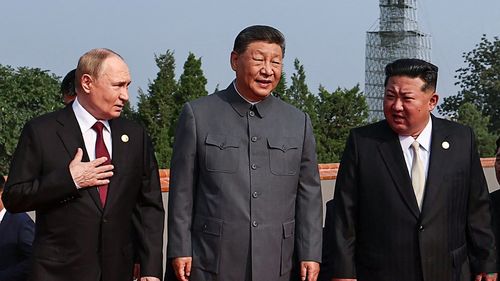 Xi Jinping, la parada militară, alături de Putin și Kim Jong Un: ”China nu este intimidată niciodată de niciun tiran / Lumea trebuie să aleagă între pace şi război”