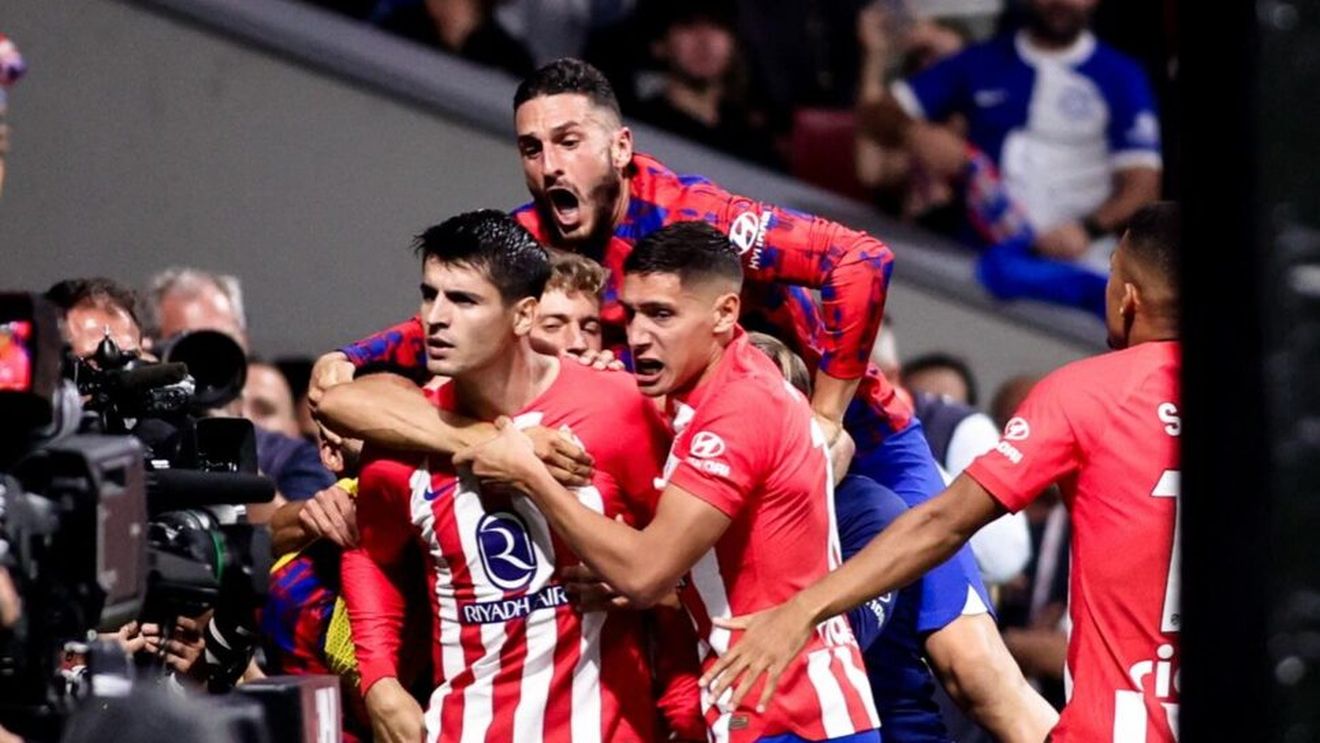Atletico o învinge pe Real în derbiul madrilen cu 3-1/ Dublă Morata