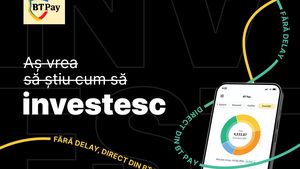 Economisire la un click distanță. BT Pay îți permite acum să investești pentru viitorul tău direct de pe telefon