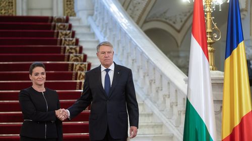 Președinta Ungariei, Katalin Novak, a ajuns la Palatul Cotroceni. Președintele Iohannis va aborda la discuții subiectul invaziei ruse în Ucraina